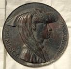 DON INIGO DE DAVALOS bronzen medaille, Ophalen of Verzenden, Brons