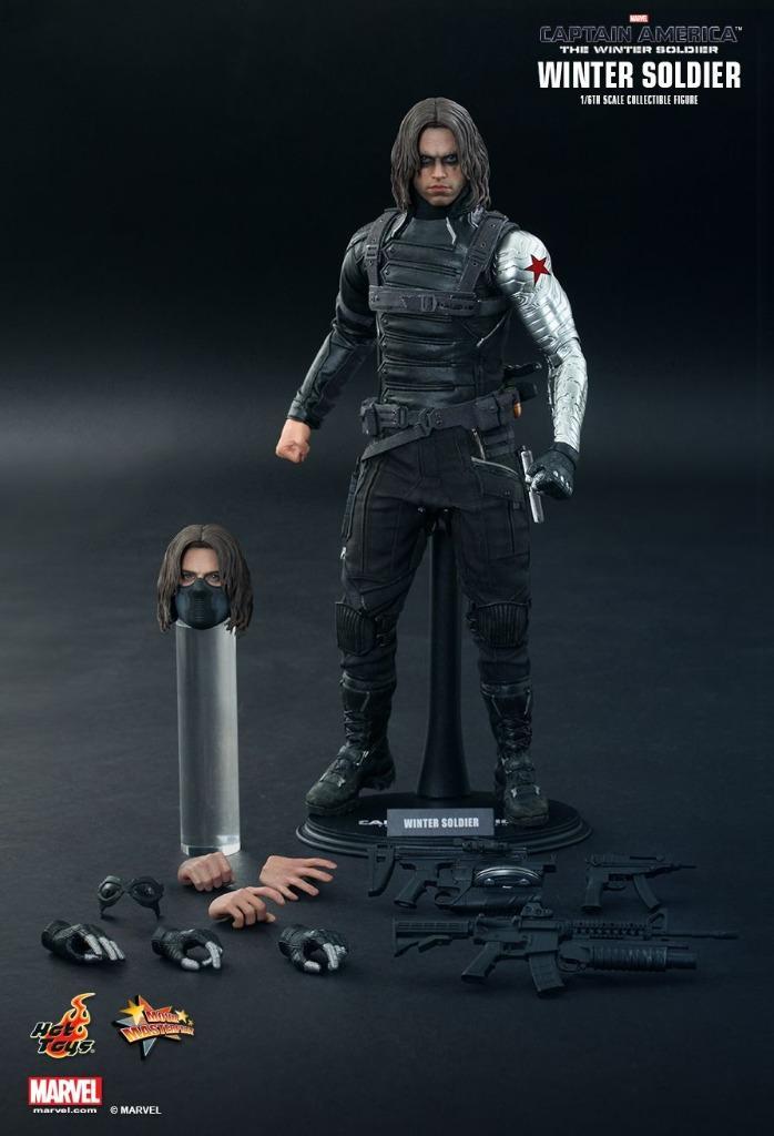 Hot Toys Winter Soldier MMS241, Verzamelen, Beelden en Beeldjes, Nieuw, Mens, Ophalen of Verzenden