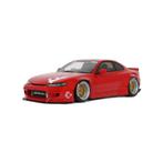 1/18 Otto Rocket Bunny Nissan Silvia S15 Nissan Rood 2014, Ophalen of Verzenden, Nieuw, Auto, OttOMobile