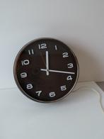 retro- vintage wand klok uurwerk- metamec-mancave cafe toog, Ophalen of Verzenden