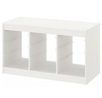Ikea Trofast kast laag wit - nog 1 kast beschikbaar beschikbaar voor biedingen