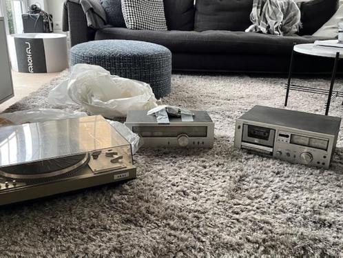 AKAI platenspeler + tuner + cassettespeler, Audio, Tv en Foto, Platenspelers, Gebruikt, Platenspeler, Akai, Ophalen