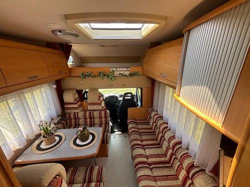 Leuke Fiat Ducato 2.8TD Chausson Trigano 4 personen 105000km, Caravans en Kamperen, Mobilhomes, Particulier, tot en met 4, Alkoof