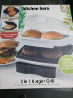 Hamburger grill 2 in 1, Elektronische apparatuur, Nieuw, Ophalen of Verzenden