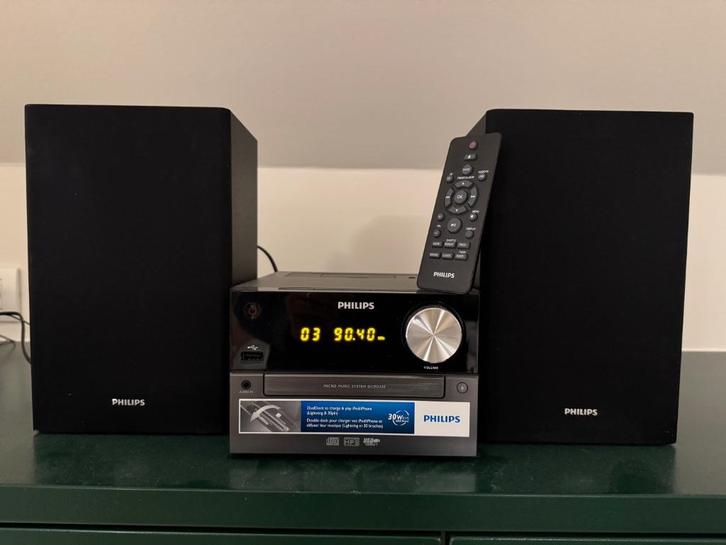 Philips miniketen met CD’s K3 en De Beat, Audio, Tv en Foto, Stereoketens, Zo goed als nieuw, Cd-speler, Tuner of Radio, Speakers