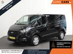 Ford Transit Custom 131pk Automaat L1H1 Parkeersensoren Crui, Auto's, Stof, 4 cilinders, LED verlichting, Zwart