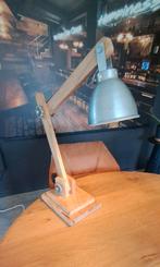 Retro tafel/bureaulamp, Huis en Inrichting, Lampen | Tafellampen, Ophalen, Zo goed als nieuw, Metaal, Retro