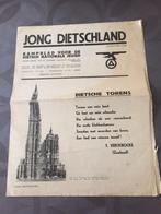 Jong Dietschland - zaaimaand 1938, Ophalen, Gelezen, Politiek en Staatkunde