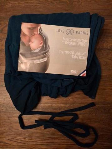 Echarpe de portage Love Radius (bleu paon, éléphant) beschikbaar voor biedingen