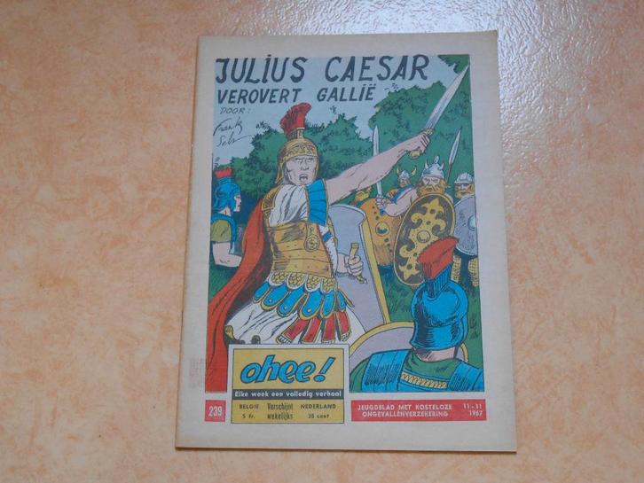 Ohee 239 Julius Caesar verovert Gallië 1967., Livres, BD, Neuf, Une BD, Enlèvement ou Envoi