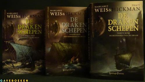 De Drakenschepen - Weis & Hickman Luitingh Sijthoff 3x SC, Boeken, Fantasy, Gelezen, Ophalen of Verzenden
