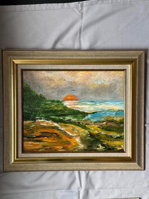 Zomers zicht, Antiek en Kunst, Kunst | Schilderijen | Klassiek, Ophalen