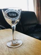 Dumortier & Blomme - Vins -  Bruxelles - Laeken  wijnglas, Ophalen of Verzenden, Zo goed als nieuw, Glas of Glazen, Overige merken