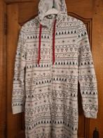 Katoenen pyjama met capuchon en kerstversiering, maat S, C&a, Ophalen, Zo goed als nieuw, Maat 36 (S)