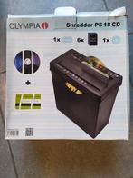 Olympia papiersnijder shredder PS 18 CD, Ophalen, Zo goed als nieuw