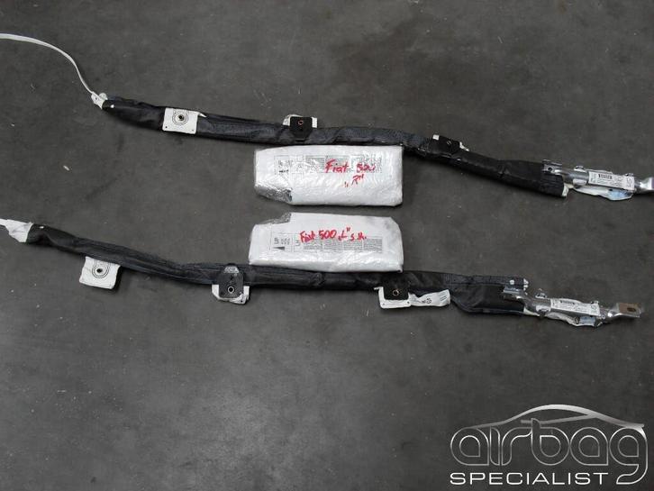 Stoel en dak airbag links en rechts fiat 500 520093750 52009, Auto-onderdelen, Dashboard en Schakelaars, Fiat, Gebruikt, Ophalen of Verzenden