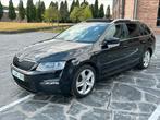 SKODA OCTAVIA VRS AUTOMAAT, Auto's, Skoda, Automaat, Euro 6, Zwart, Leder