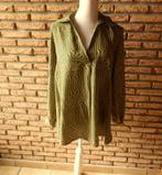 14 - blouse femme t.40 verte beige - made in italy - neuf, Made in italy, Vert, Taille 38/40 (M), Enlèvement ou Envoi