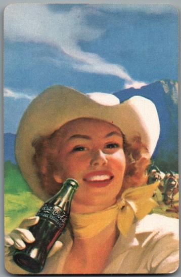 speelkaart - LK8458 - Coca cola 1951/02