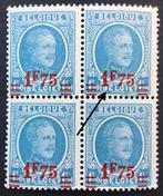 1927 ALBERT l. (HOUYOUX) 248-V1. MNH. Blok., Koninklijk huis, Orginele gom, Ophalen of Verzenden, Postfris