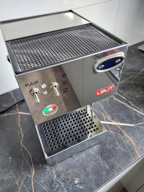 Lelit coffee machine met molen, waterontharder en accessoire, Electroménager, Cafetières, Utilisé, Café moulu, Café en grains