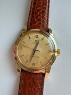 Omega Seamaster Cal 420 (1952), Handtassen en Accessoires, Horloges | Antiek, Ophalen of Verzenden, Goud, Omega