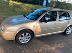 VW Golf 4 Rabbit 1.6 benzine klaar voor licentie, Auto's, Volkswagen, Stof, Zwart, Elektrische ramen, Beige