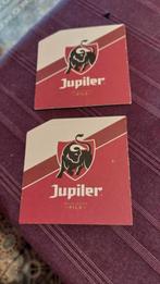 2 Bierviltjes / Jupiler, Collections, Envoi, Comme neuf, Sous-bock, Jupiler