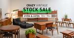 Vintage stock sale - vintage meubels stockverkoop, Antiek en Kunst, Ophalen