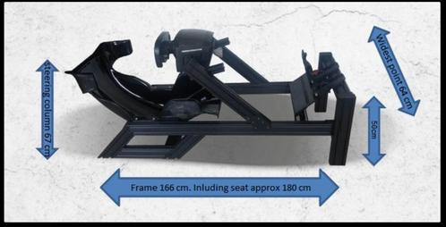 Unieke RCC MK8 Formula seat geschikt ook voor Le Mans / LMP1, Computers en Software, Joysticks, Zo goed als nieuw, Verzenden
