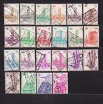 België Spoorwegzegels 1953 TR336-354B gestempeld, Verzenden, Gestempeld, Gestempeld