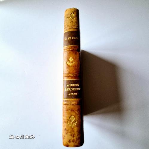 Monsieur Bergeret In Parijs door Anatole France; 1923, verha, Boeken, Literatuur, Gelezen, Europa overig, Verzenden