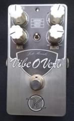 Keeley Vibe-O-Verb harmonic tremolo/vibrato/phaser reverb, Muziek en Instrumenten, Effecten, Ophalen of Verzenden, Zo goed als nieuw