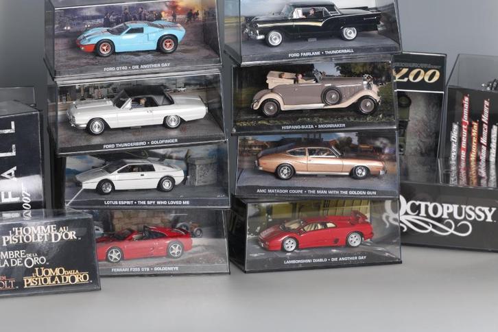 OO7 volledige collectie schaalmodellen 1:43, Verzamelen, Speelgoed, Nieuw, Ophalen of Verzenden