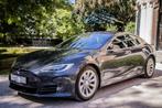 Tesla Motors Model S 90D / 525PK / 4WHEELDRIVE / AUTO-PILOT, Auto's, Tesla, Te koop, Zilver of Grijs, Berline, Emergency brake assist