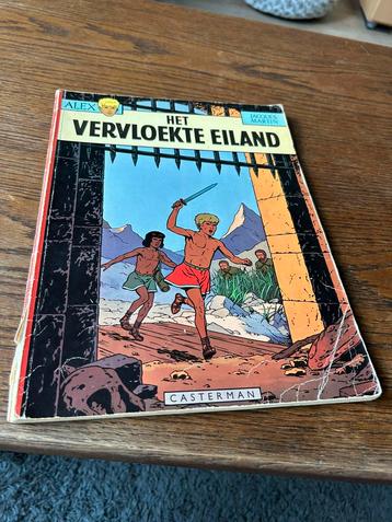 Alex : Het Vervloekte Eiland uit 1973 beschikbaar voor biedingen