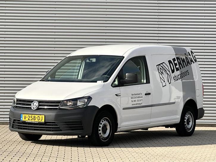 Volkswagen Caddy 2.0 TDI L2H1 Maxi Trendline|Airco|Trekhaak, Auto's, Bestelwagens en Lichte vracht, Bedrijf, Te koop, ABS, Airbags