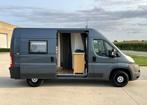Kampeerwagen Peugeot Boxer 135000km L2H2, Monovolume, Zwart, Blauw, Bedrijf