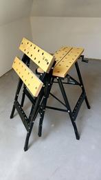 Workmate 2 stuks, Doe-het-zelf en Bouw, Werkbanken, Ophalen, Zo goed als nieuw, Minder dan 70 cm, Inklapbaar