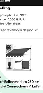 Luivel voor balkon en terras nieuw nooit gebruikt te groot, Ophalen of Verzenden, Zo goed als nieuw