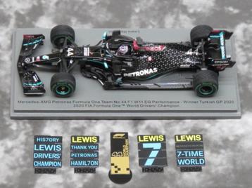 Lewis Hamilton 1:43 Winner Turkish GP 2020 GP S6488 W11 F1 beschikbaar voor biedingen