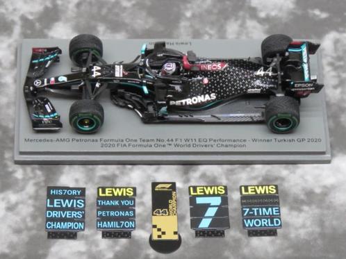 Lewis Hamilton 1:43 Winner Turkish GP 2020 GP S6488 W11 F1, Verzamelen, Automerken, Motoren en Formule 1, Nieuw, Formule 1, Ophalen of Verzenden
