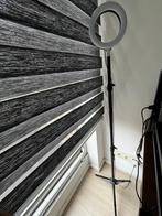 Ring light LED avec trépied réglable – Éclairage photo/vidéo, Audio, Tv en Foto, Fotografie | Fotostudio en Toebehoren, Ophalen