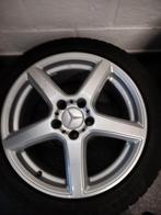 17" Velgenset Mercedes 5x112 et37, Auto-onderdelen, Band(en), 17 inch, Gebruikt, Personenwagen