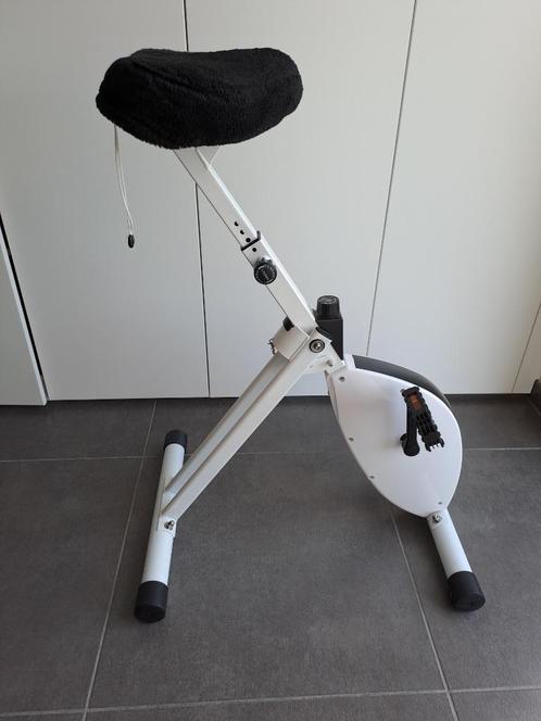 Deskbike Medium Wit voor zit/sta-bureau, Maison & Meubles, Chaises de bureau, Comme neuf, Vélo de bureau, Blanc, Ergonomique, Enlèvement