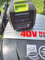 CENTRAL PARK GRASMAAIER ACCU 40V TE KOOP, Tuin en Terras, Grasmaaiers, Ophalen, Gebruikt