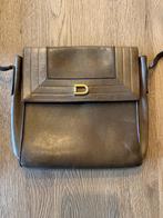 Vintage Delvaux cross body bag, Handtassen en Accessoires, Tassen | Damestassen, Handtas, Grijs, Gebruikt, Ophalen of Verzenden