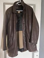 Prachtige lederen vest, Ophalen, Oakwood, Bruin, Maat 48/50 (M)