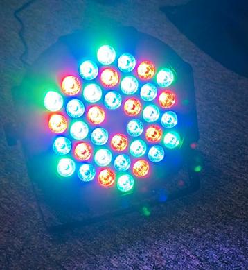 6 RGB Led verlichting beschikbaar voor biedingen