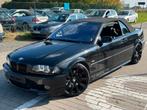 Bmw 330 ci cabrio e46 pack m top staat, Auto's, Automaat, 4 zetels, Achterwielaandrijving, Zwart